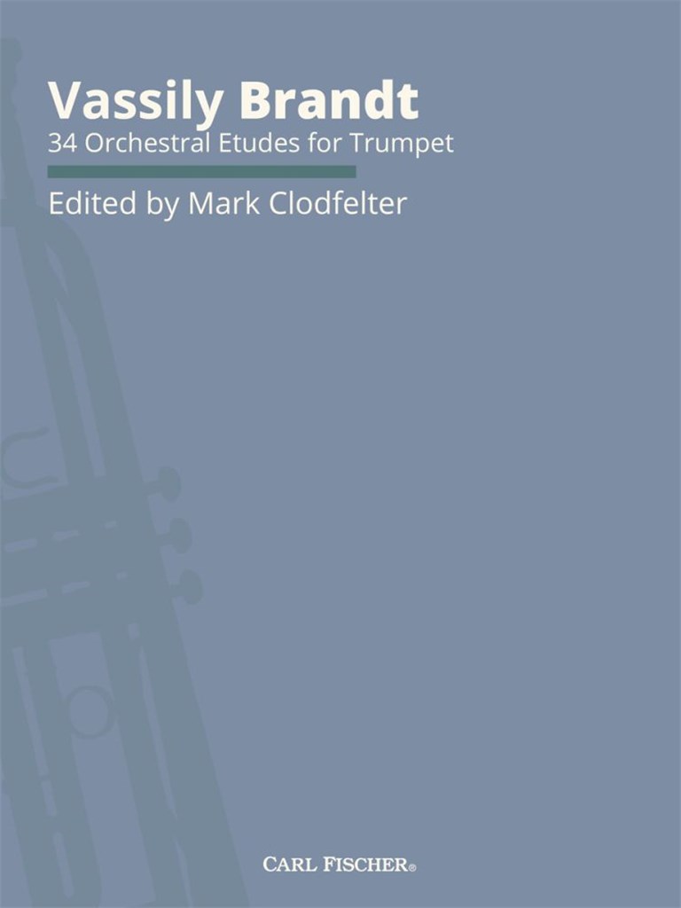 34 Orchestral Etudes for Trumpet